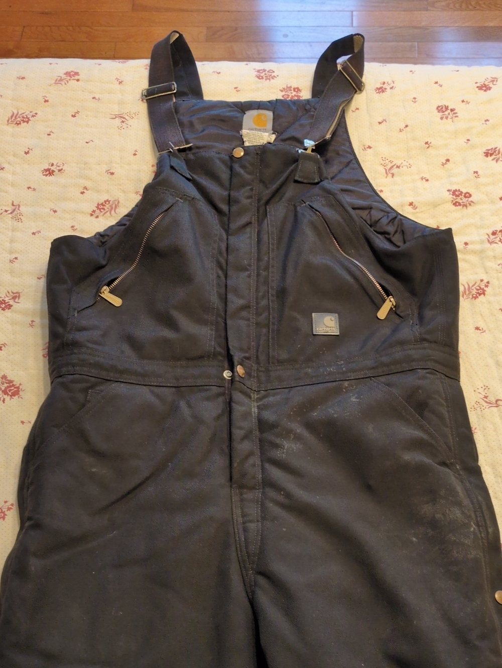 Men's insulated bib overalls
